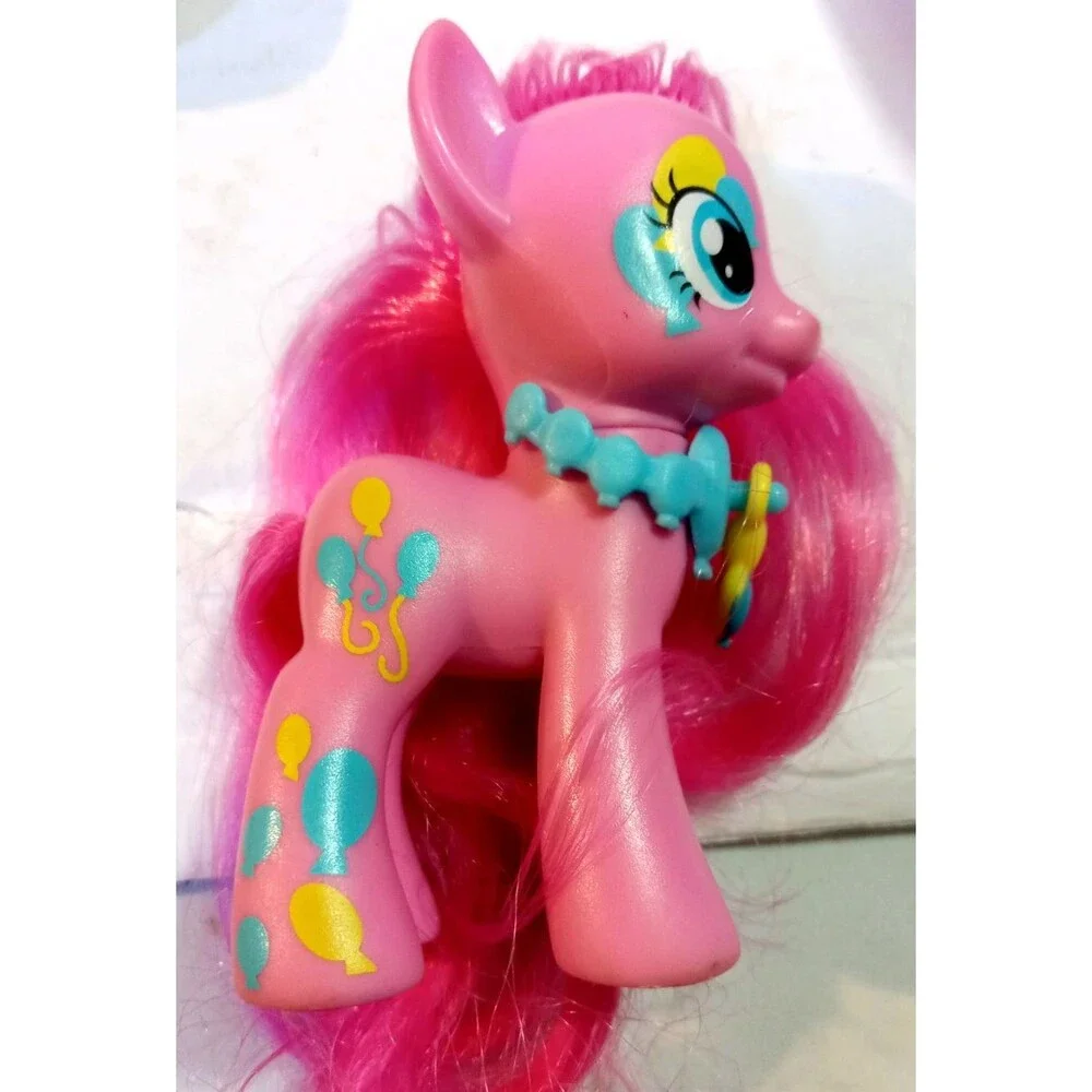 My Little Pony MLP Cutie Mark Magic Pinkie Pie Figure Brushables Mane Toy G4